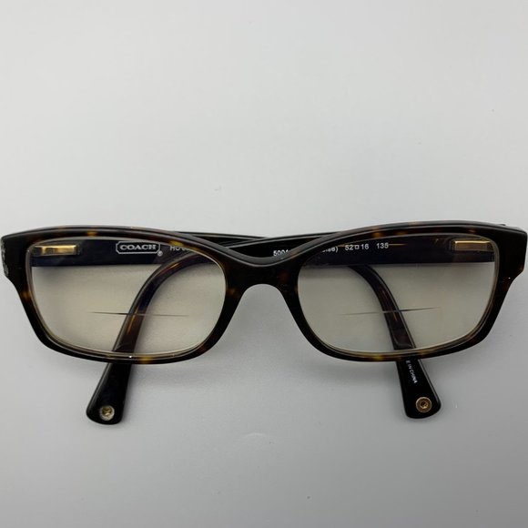 Coach HC6040 Brooklyn Dark Tortoise Full Rim Glasses - Picture 1 of 10
